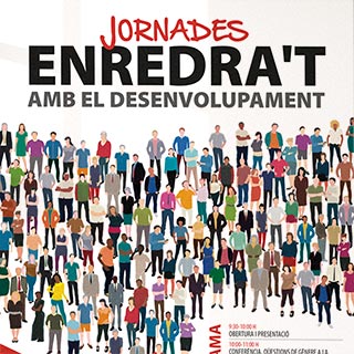 Diseño de cartelería Pau i Solidaritat