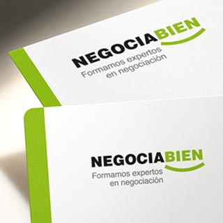 Diseño de logotipo Negocia Bien
