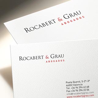 Diseño de logotipo Rocabert & Grau Abogados