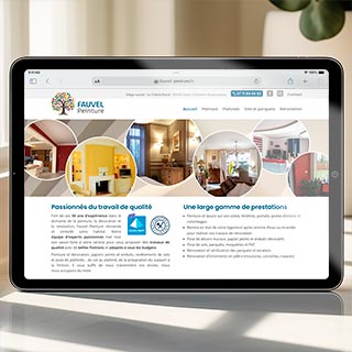 Diseño web Fauvel Peinture