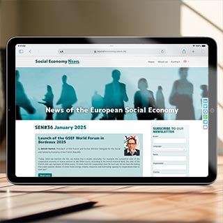 Diseño web Social Economy News