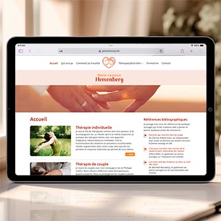 Diseño web Thérapies du Lien