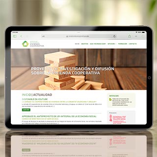 Diseño web Vivienda Cooperativa