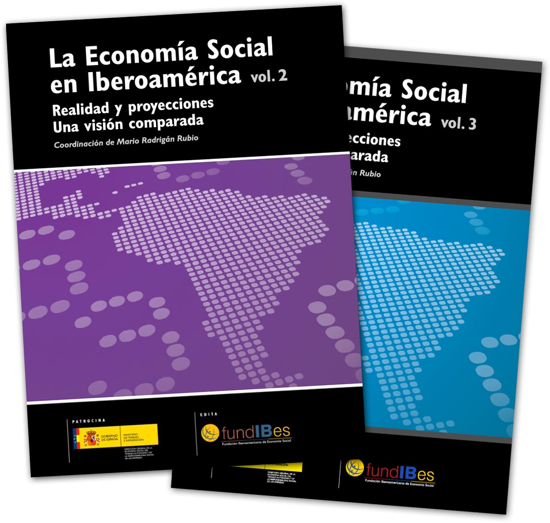 Fundación Iberoamericana de la Economía Social · Diseño de portadas –  Visualco